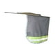 thumbnail image 2 of 2x Sombrero Duro Parasol Protector Para El Cuello Protector Para El Sol Gris, 2 of 8