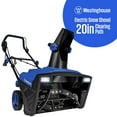 thumbnail image 1 of Open Box Westinghouse WSnow20 Corded Snow Blower 20 Inch, Steel Auger, Dual LED Lights, 1800 Watt Motor, Electric Snow Blower with 25ft Throwing Distance, Plows 680lbs/min, Adjustable Chute, 1 of 6