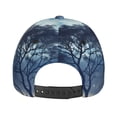 thumbnail image 4 of Baseball Cap, Artistic Tree Moon Starry Sky Trucker Hats Women Dad Hat for Workouts - Baseball hat Adjustable Size, 4 of 7