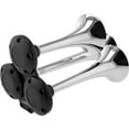 thumbnail image 3 of Vixen Horns Loud 3/Triple Trumpet Train Air Horn with One Compressor Full Complete System/Kit Chrome 12V VXH2411C, 3 of 10