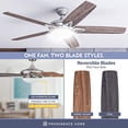 thumbnail image 2 of Prominence Home 51482-01 Clancy Ceiling Fan, 52, Brushed Nickel, 2 of 2