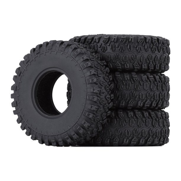 Neumáticos de goma para coche de control remoto piezas de repuesto Ehuebsd de 10 pulgadas para 4 27 5 3 Axial SCX24 90081 4 piezas
