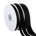 thumbnail image 1 of Cinta decorativa Jutom Christmas Velvet de 30 yardas, color negro, 1 of 7