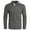D-DeepGray, variant on Geeksport Men's 3 Button Quick Dry Long Sleeve Performance Polo Shirts