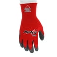 thumbnail image 2 of Ninja Flex N9680S 15-gauge Nylon Rubber-Latex Coated Gloves, Small, Gray/Red, 12PK, 2 of 6