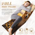 thumbnail image 3 of KLL Ultra Soft Microfiber Body Pillow Cover/Pillowcases 20"x54" with Hidden Zipper Closure-Pastoral Sunflower Corgi, 3 of 5