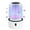 White, variant on Bug Zapper - Electric Bug Zapper Mosquito Control Lamp 3000V USB Rechargeable Waterproof Mosquito Repellent Bug Control Hang for Indoor Outdoor Camping (White)