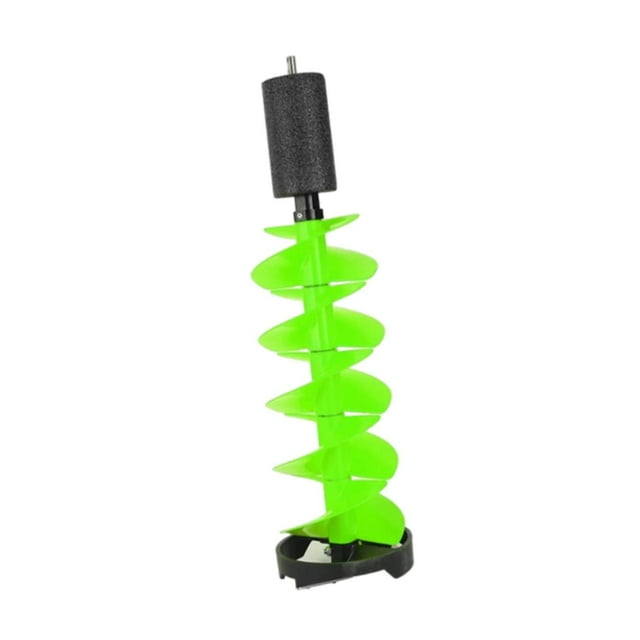 relayinert Sturdy Ice Fishing Auger Designed For Precision Hole Making In Oceans Sea Fishing Lakes And Winter Sports Green 75cm