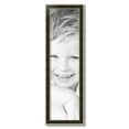 thumbnail image 2 of ArtToFrames 9x33" Black Panel With Silver Lip Picture Frame, Multi Wood Poster Frame, with Regular Acrylic and Foam Backing 3/16 inch (FBPL-5093), 2 of 7