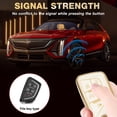 thumbnail image 4 of Xotic Tech White TPU 5-Button Full Protection Smart Remote Control Key Fob Cover Shell Case Holder w/Keychain Compatible with Cadillac CT4 CT5 CT6 XT4 XT5 XT6 Escalade Escalade ESV LYRIQ 2020-2023, 4 of 9