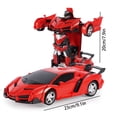 thumbnail image 2 of Charging Toy Remote Control Deformation One Key Deformation Remote Control Car Robot Toy Car Gift For Children, 2 of 6