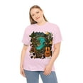 thumbnail image 5 of T-Shirt Heavy Cotton Unisex Tahiti Tropical Knolling Abstract Art 005, 5 of 5