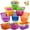 Rectangle Shape, variant on Joyfy 6 pcs 8" Easter Egg Baskets for Kids with Handle and 55g Tricolors Easter Grass for Party Favors Basket Fillers Stuffers, Easter Eggs Hunt