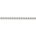 thumbnail image 2 of 925 Sterling Silver 3mm Box Chain Necklace 20 inch for Female, 2 of 5