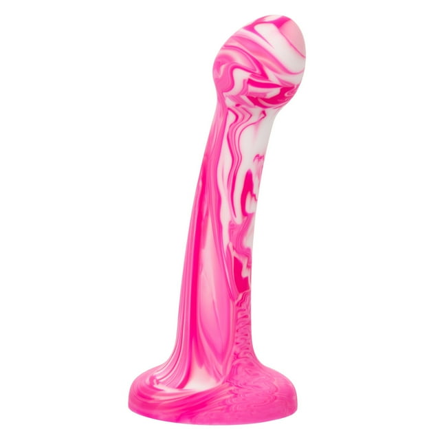 CalExotics Twisted Love Bulb Tip Silicone Anal Probe, Pink