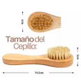 thumbnail image 2 of Set 3 Cepillos Exfoliantes Aclarantes Elimina Piel Muerta, 2 of 10