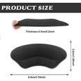 thumbnail image 4 of RUseeN 4 Pairs Premium Heel Grips for Men and Women, Heel Pads for Shoes Too Big, Self-Adhesive Heel Cushion Inserts for Loose Shoes, 4 of 7