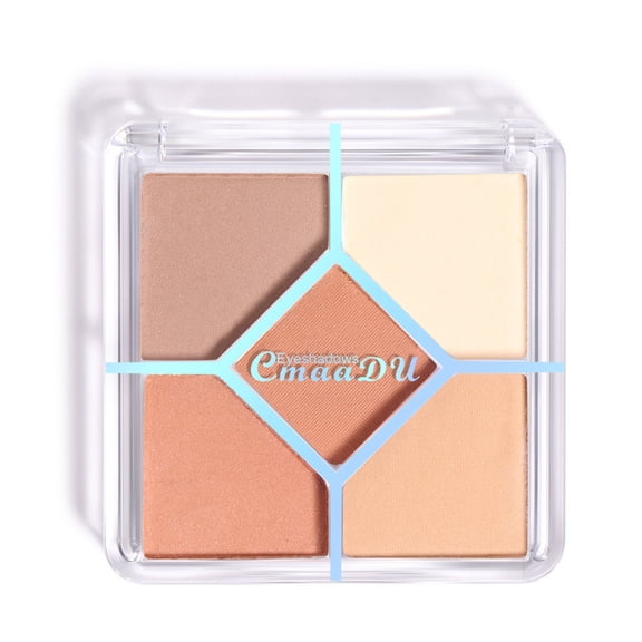 Eye Makeup Palette, Eyeshadow Makeup Palette, 5-color Eye Shadow Tray Three-dimensional Shape Easy To Color Cos Makeup Stage Makeup Gorgeous Eye Shadow