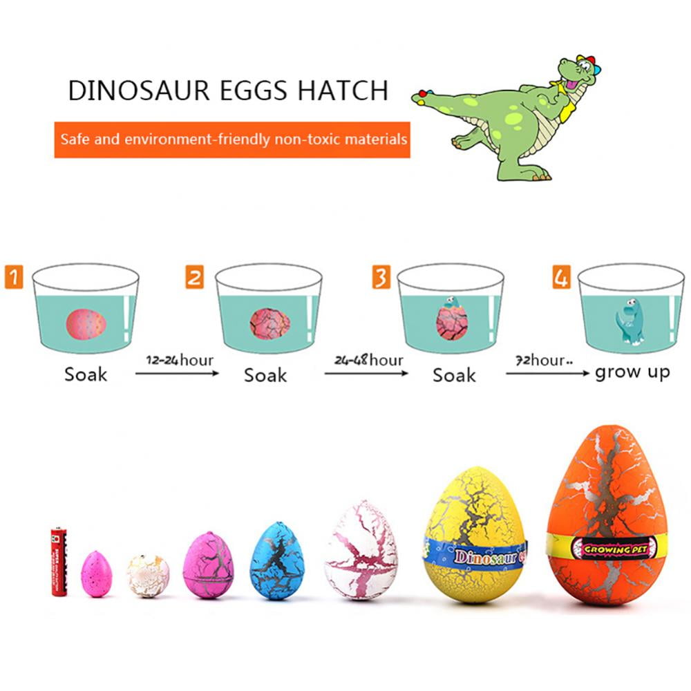 Party Favors Grow Dinosaur Eggs Kids Birthday Loot Bag Filler Goody Toys 2 inch