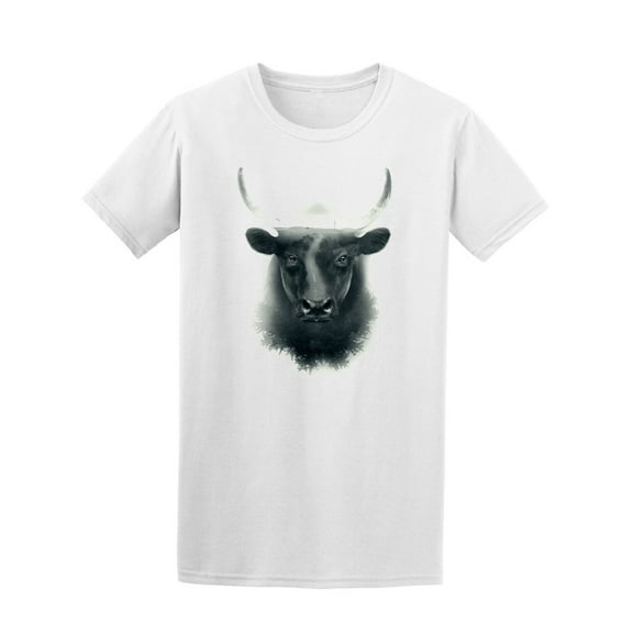 Beautiful Black Camargue Bull Tee Men's -Image by Shutterstock