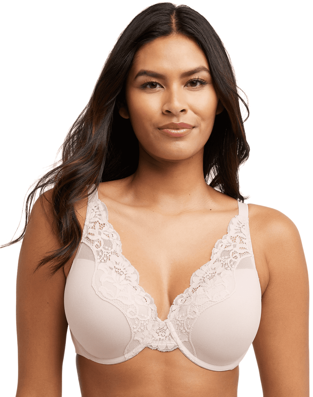 Bali Soutien-Gorge à Armatures en Dentelle Extensible Confort, 34DD, Sable
