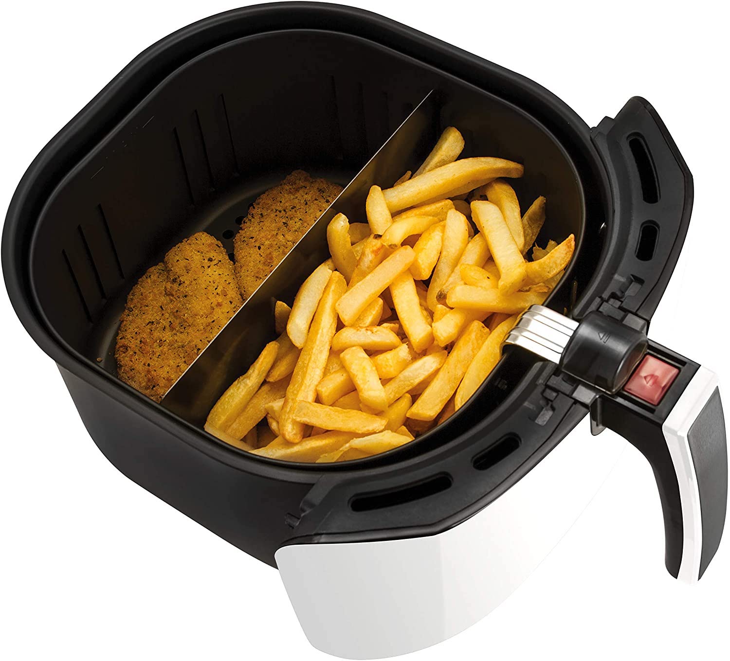 Restored KALORIK 5.3 QUART DIGITAL AIR FRYER XL,WHITE (Refurbished)