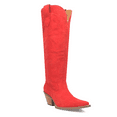 thumbnail image 2 of Dingo Women's Thunder Road Tall Western Boot Snip Toe Red 9 1/2 M  US, 2 of 5