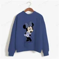 thumbnail image 4 of Sudaderas de mujer 2024, suéteres de punto de cuello redondo coreanos dulces, sudaderas holgadas de otoño de Disney Mickey Mouse, ropa de mujer con estampado 3D, 4 of 5