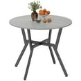 thumbnail image 1 of HOMCOM Dining Table Round Kitchen Table w/ Steel Frame for Dining Room, 1 of 10