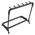 thumbnail image 1 of 5 Instrument Display Rack, Foldable Modern Stable Multi Guitar Stand Iron Portable Adjustable  for Commercial, 1 of 8