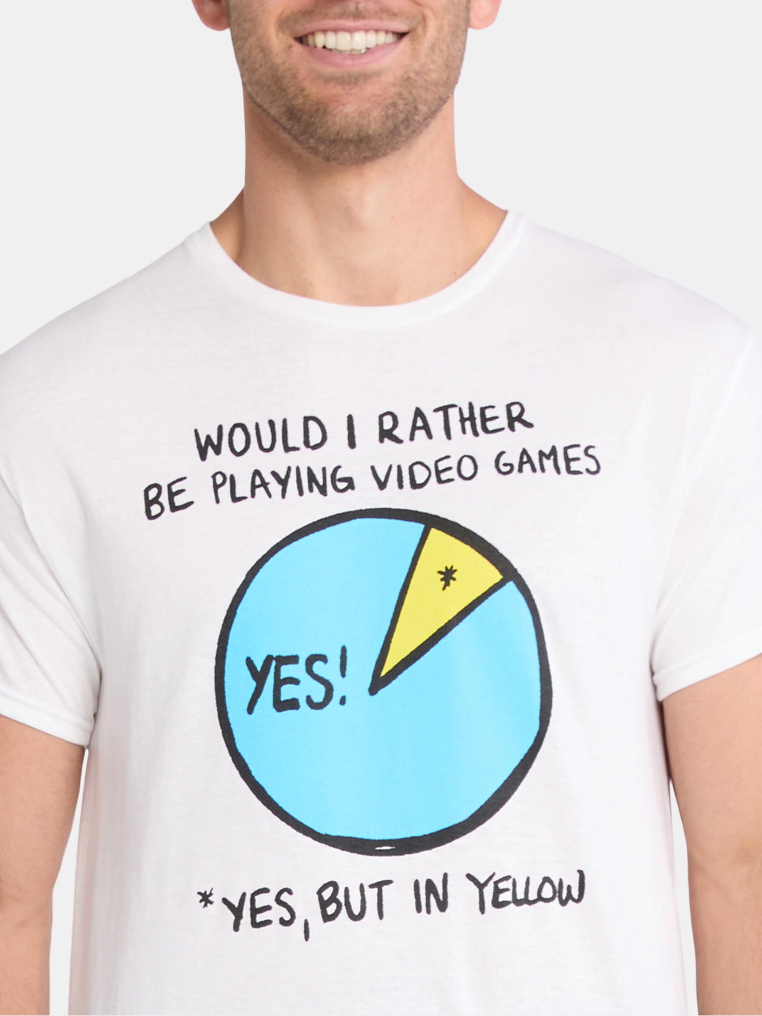 Video Games Men's Cotton Graphic Tee with Short Sleeves, 2-Pack, Sizes S-3XL