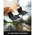 thumbnail image 5 of 3W Floor Mats & Cargo Liner for 2022 2023 2024 BMW iX All Weather TPE Black Custom Fit Floor Liner for BMW IX 1st&2nd Rows and Trunk Full Set Car Mats, 5 of 5