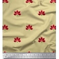 thumbnail image 1 of Soimoi polyester Crepe Fabric Artistic Floral Print Sewing Fabric Yard 52 Inch Wide, 1 of 3