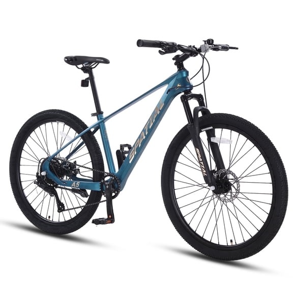 SPATIAL Adult Mountain Bike, 27.5" Wheel Bike for Man Women, 8 Speeds Gear,Magensium Frame Mountain Bicycle