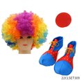 thumbnail image 1 of Disfraz de payaso de Halloween para adultos, traje de actuación, traje de payaso, traje de peluca de cosplay, 1 of 4