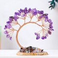 thumbnail image 3 of Natural Gemstone For Crystal Tree for Home Decoration Creative DIY Weaving with Sturdy Agate Base for Tranquil Ambiance, 3 of 8