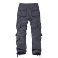 thumbnail image 4 of Matchstick Men's Casual Cargo Pants with Big Pockets for Work Outdoor, 4 of 7