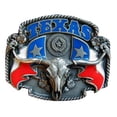 thumbnail image 1 of Texas Colored Novelty Belt Buckle, 1 of 1
