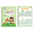 thumbnail image 4 of Pre Workbook,Magic Grooved Writing Practice,Reusable Grooved Handwriting Workbooks,Magic Copybooks Template Design for Letter Tracing Books,Pre Learning Activities(1 Book), 4 of 5