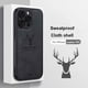 thumbnail image 4 of Funda de cuero suave con cabeza de ciervo para iPhone, carcasa trasera transpirable con disipación de calor para iPhone 15, 14, 13, 12 Mini, 11 Pro, XS Max, X, XR, 6, 6S, 7, 8 Plus, 4 of 5