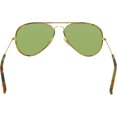 thumbnail image 3 of Ray-Ban Men's Aviator Full Color RB3025JM-168/4E-55 Green Sunglasses, 3 of 3