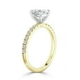 thumbnail image 2 of OM-RE Solitaire G-VS2 Diamond 2 Ct. t.w. 14K Yellow Gold Engagement Ring, 2 of 2