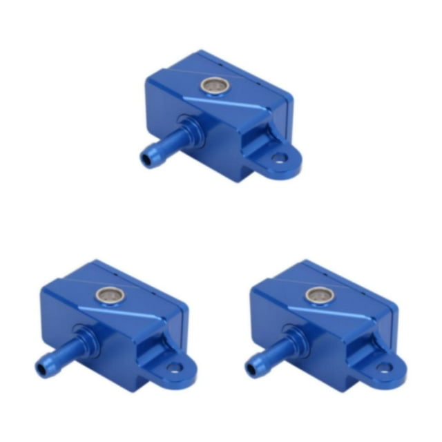 mmirethe Moto S Performance Frein Arrière Maître-Cylindre Couvercle du Réservoir Bleu 3Set