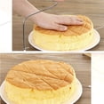 thumbnail image 3 of Cortador nivelador de pastel de 2 capas de acero inoxidable, rebanador de corte de pan ajustable, accesorios de cocina, herramienta para hornear, 3 of 5