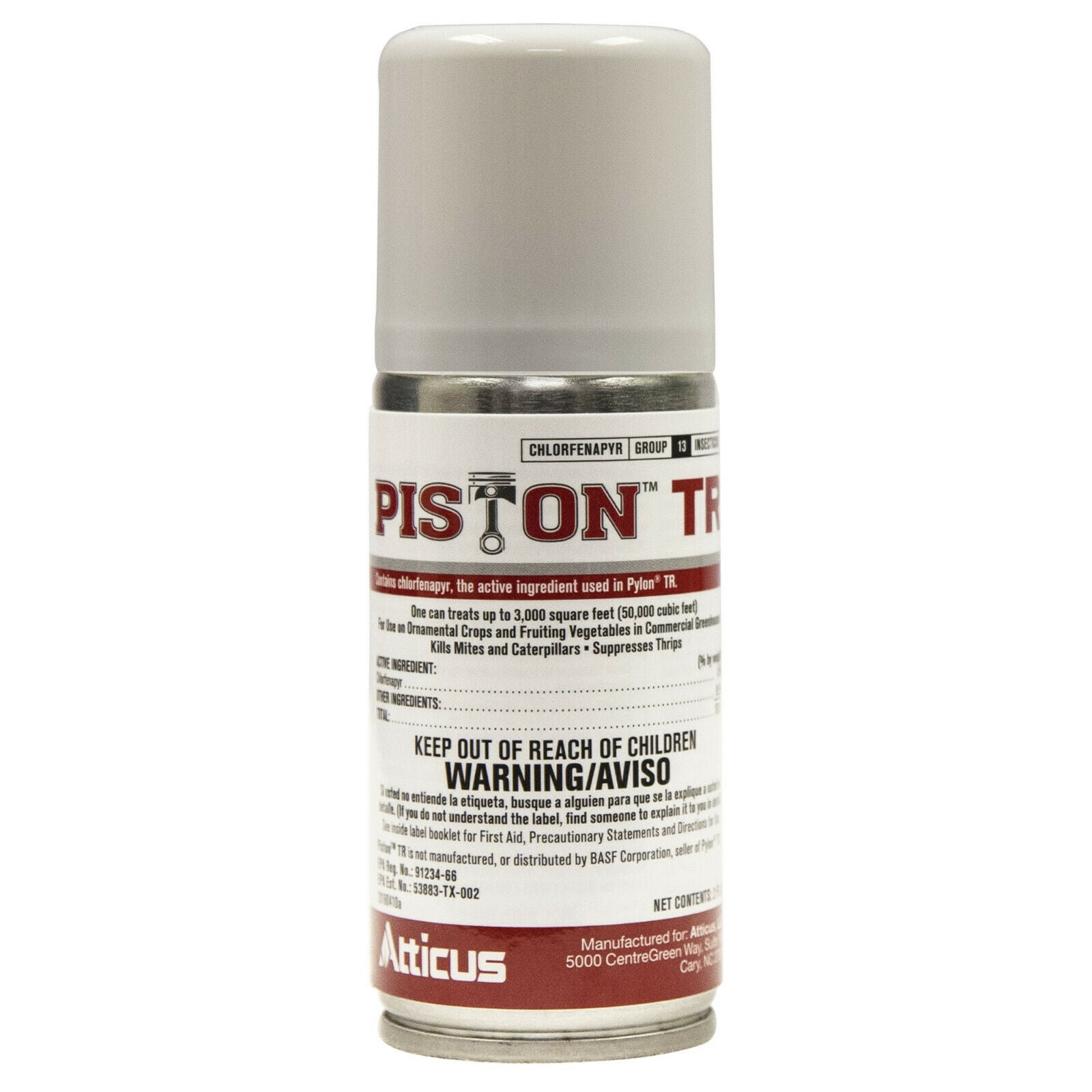Piston TR Fogger Insecticide Kills Mites, Caterpillars, Thrips (Same Active as Pylon TR BASF