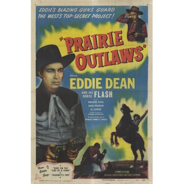 Posterazzi MOVAF4867 Prairie Outlaws Movie Poster - 27 x 40 in.