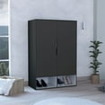 thumbnail image 2 of TUHOME Armoire Rosie - Matériau Multicolore Bois Manufacturé, 2 of 9