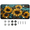 Multicolor 1, variant on ADECORIVY License Plate, Aluminum Decorative Novelty Vanity Tag with 4 Holes, Sunflower Front Plate for Men Women Car Tag Accessories, 6 x 12 inch