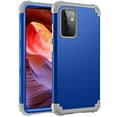 thumbnail image 1 of Allytech Galaxy A72 5G Case, Galaxy A72 Case (Not for A71), Silicone PC Heavy Duty Sturdy Shockproof Drop Protective Anti-scratch Bumper Defender Cover Case for Samsung Galaxy A72 5G, Darkblue, 1 of 1