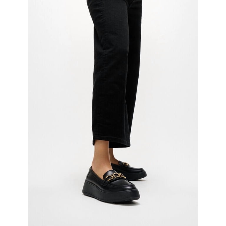 FitFlop LUNA CHUNKY ローファー ブラック US06 Fitflop Women's F-Luma Loafers - Walmart.com